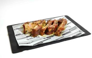 elaborados costillas al ajillo
