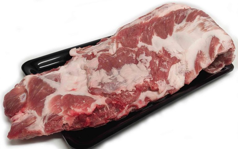 Costilla fresca de cerdo en bilbao