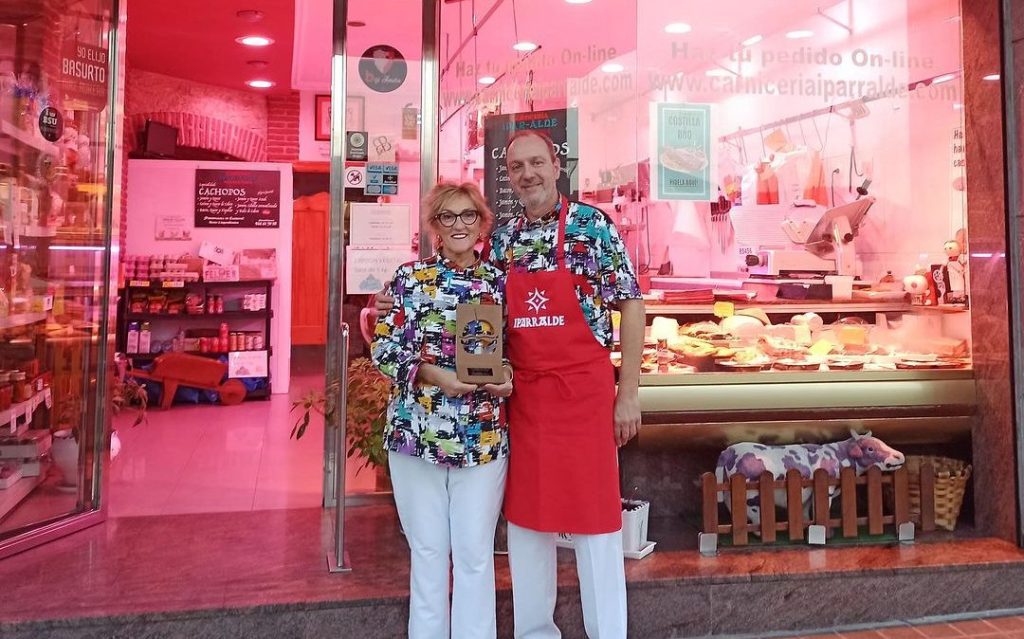 Ganadores a la Mejor Hamburguesa Clásica de Bizkaia en el II. Concurso de hamburguesas de autor.
